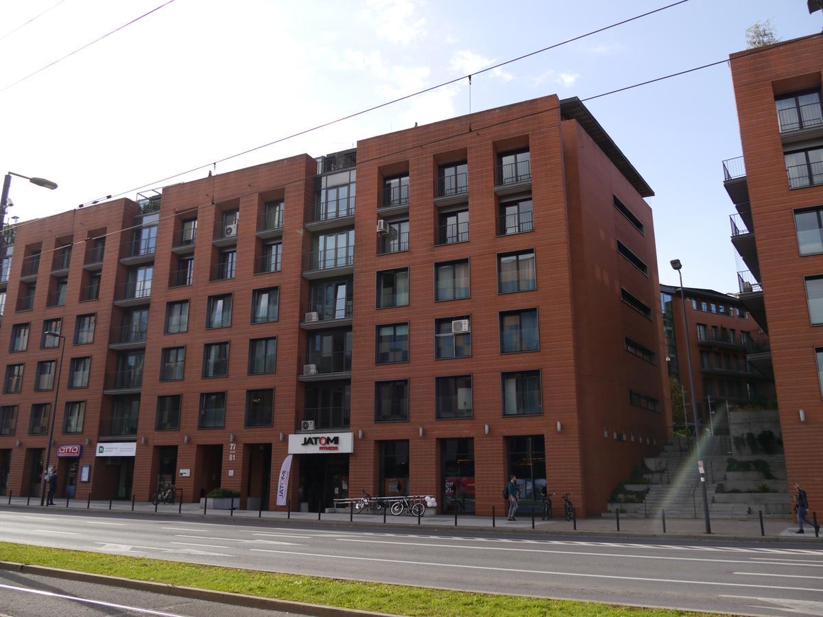 Modern Apartment In City Center Cracóvia Exterior foto